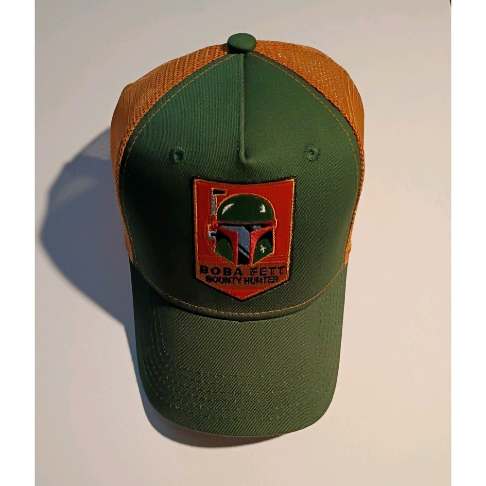 Boba Fett Bounty Hunter Star Wars Trucker Hat Snapback One Size - NEW